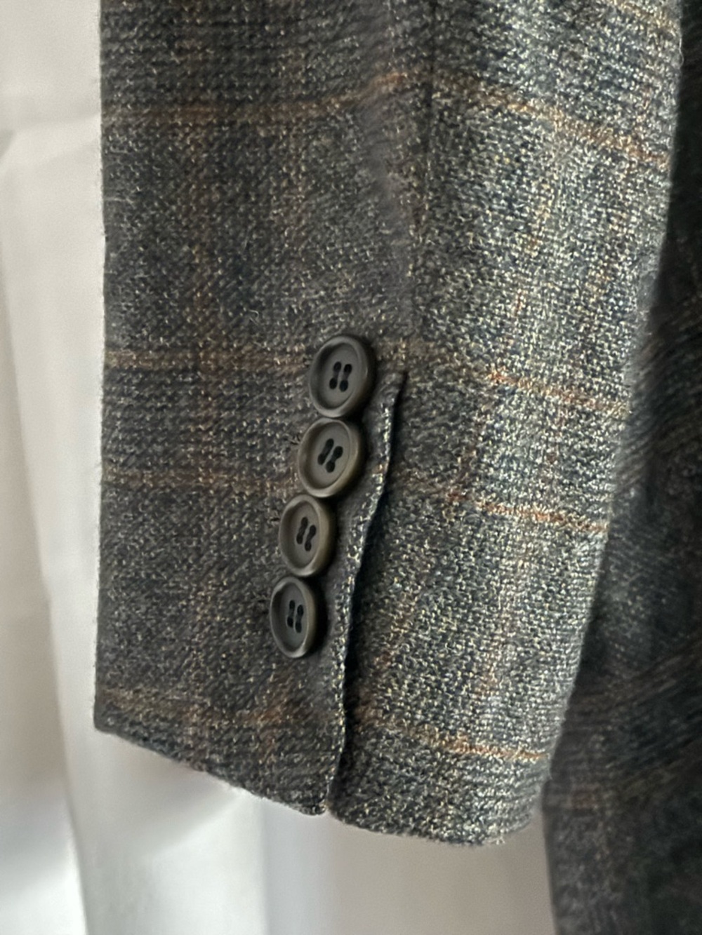 Kiton Plaid Two-Piece 100% Cashmere Suit Jacket and Pants set - Picture 6 of 16